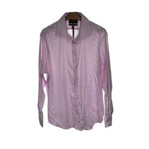 Bonobos Mens Athletic Fit Long Sleeve Button-Up Dress Shirt - Size 16.5/35 Light